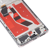 Original OLED LCD Screen for Honor 50 Pro Digitizer Full Assembly with Frame(Silver)