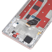 Original OLED LCD Screen for Honor 60 Digitizer Full Assembly with Frame(Gold)
