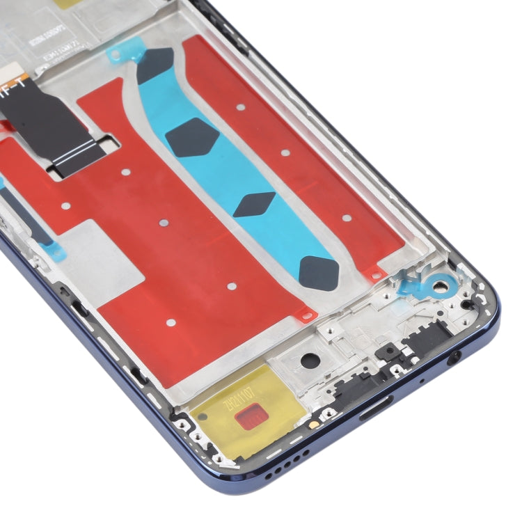 Original LCD Screen for Honor X8 Digitizer Full Assembly with Frame(Blue)