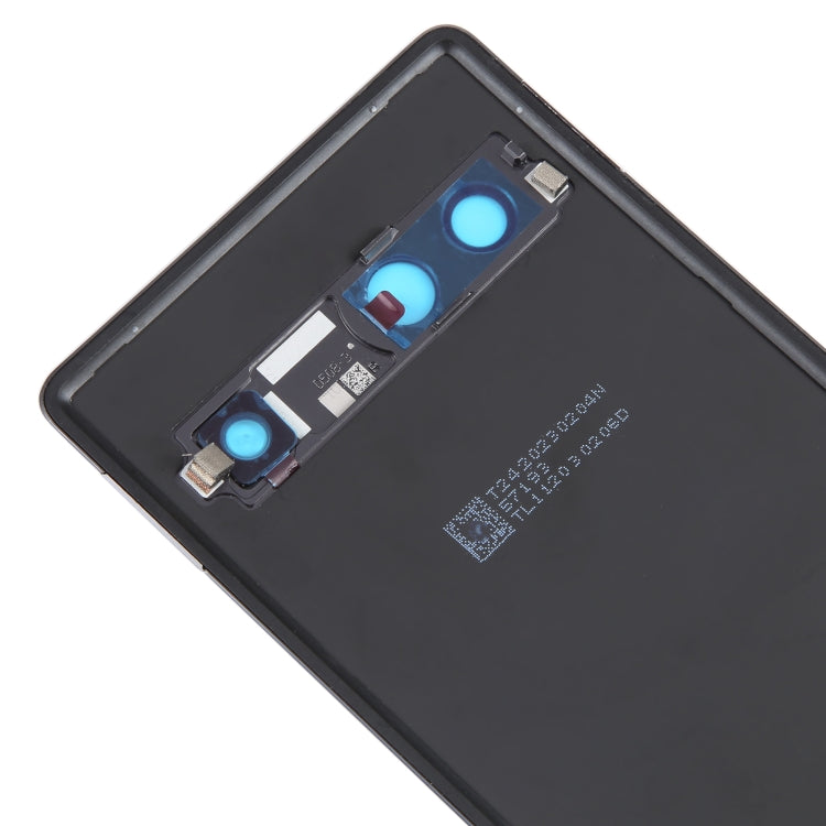 For Google Pixel 7A Original Battery Back Cover with Camera Lens Cover(Black)
