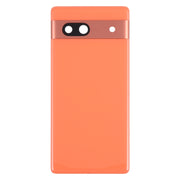 For Google Pixel 7A Original Battery Back Cover with Camera Lens Cover(Orange)
