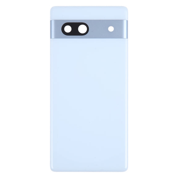 For Google Pixel 7A Original Battery Back Cover with Camera Lens Cover(Blue)