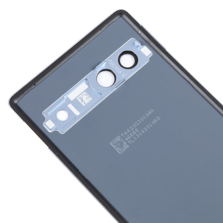 For Google Pixel 7A Original Battery Back Cover with Camera Lens Cover(Blue)