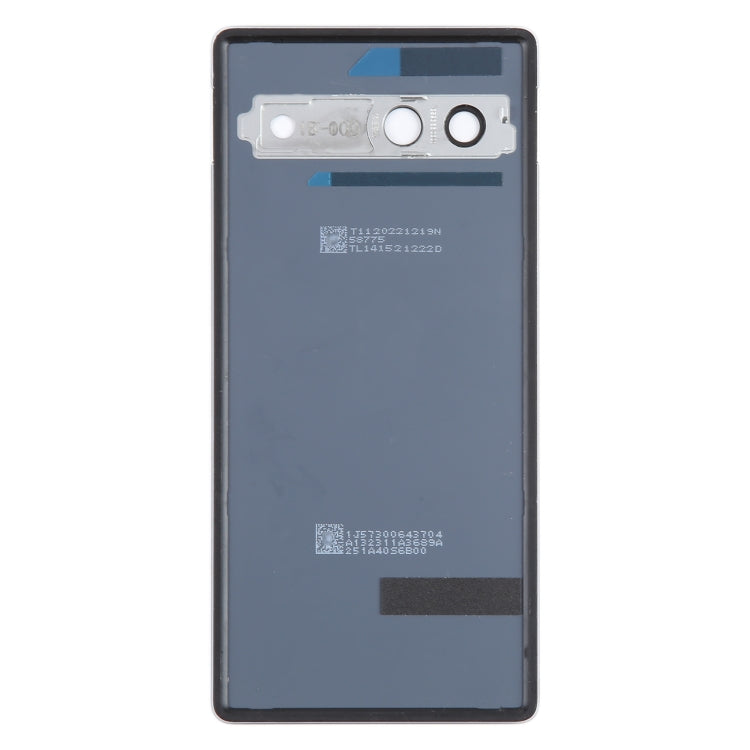 For Google Pixel 7A Original Battery Back Cover with Camera Lens Cover(White)