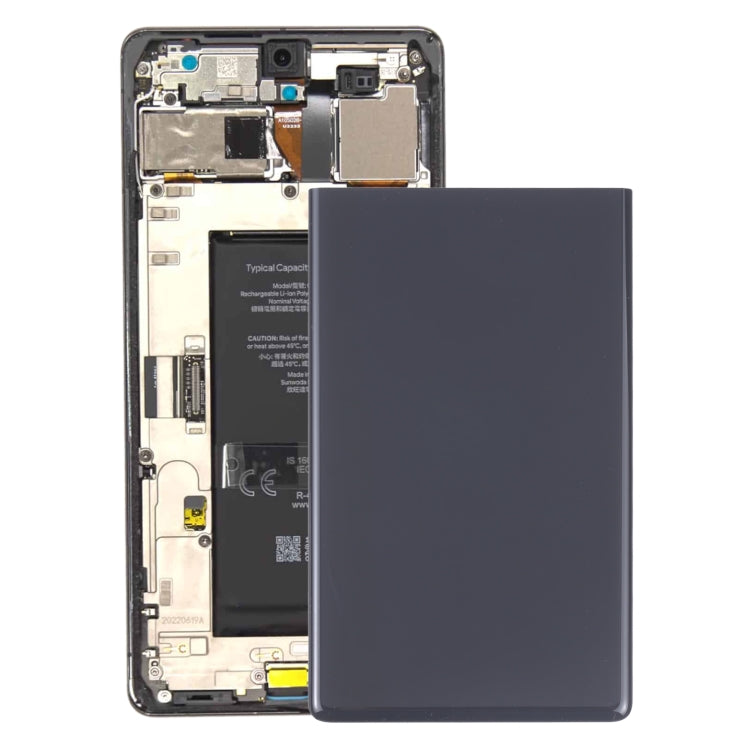 Battery Back Cover for Google Pixel 6a(Black)