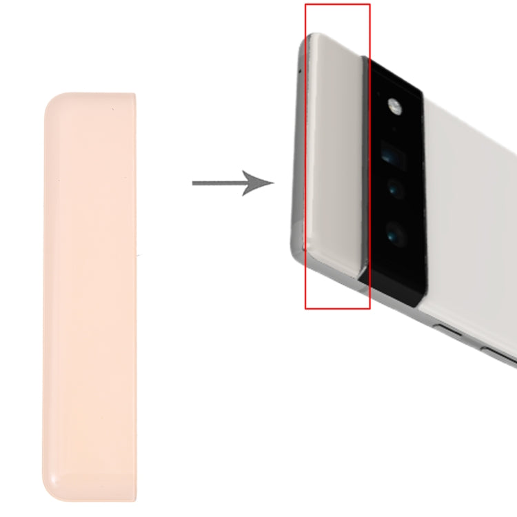 Front Upper Top Back Cover for Google Pixel 6 Pro (Pink)