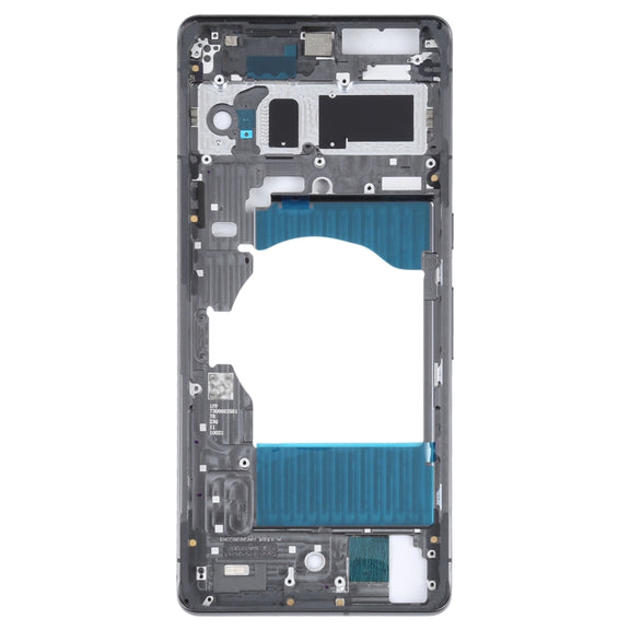 For Google Pixel 7 Front Housing LCD Frame Bezel Plate(Black)