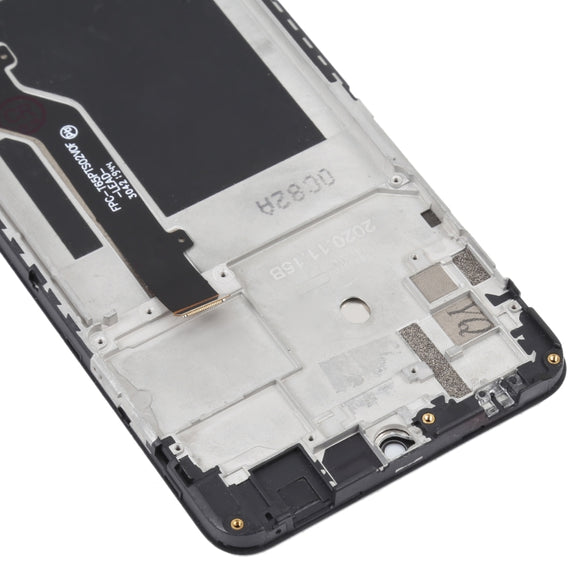 OEM LCD Screen For ZTE Blade A7S 2020 A7020 Digitizer Full Assembly with Frame (Black)