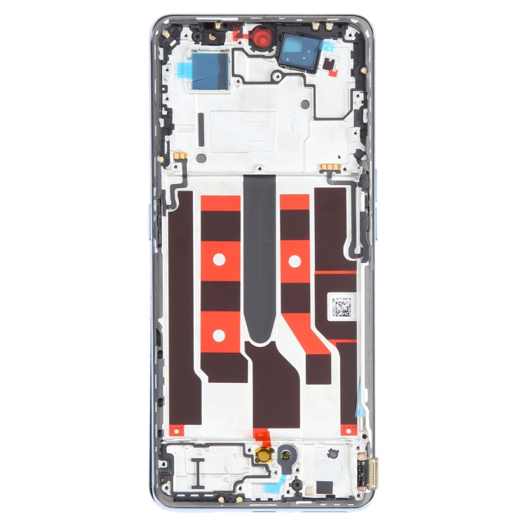 Original LCD Screen For OPPO A1 Pro Digitizer Full Assembly with Frame (Blue)