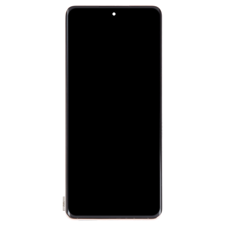 Original LCD Screen For OPPO Reno9 Pro Digitizer Full Assembly with Frame (Gold)