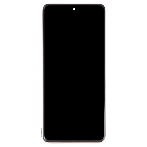 Original LCD Screen For OPPO Reno9 Pro Digitizer Full Assembly with Frame (Gold)