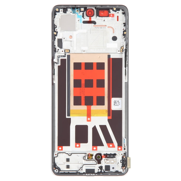 Original LCD Screen For OPPO Reno9 Pro Digitizer Full Assembly with Frame (Gold)