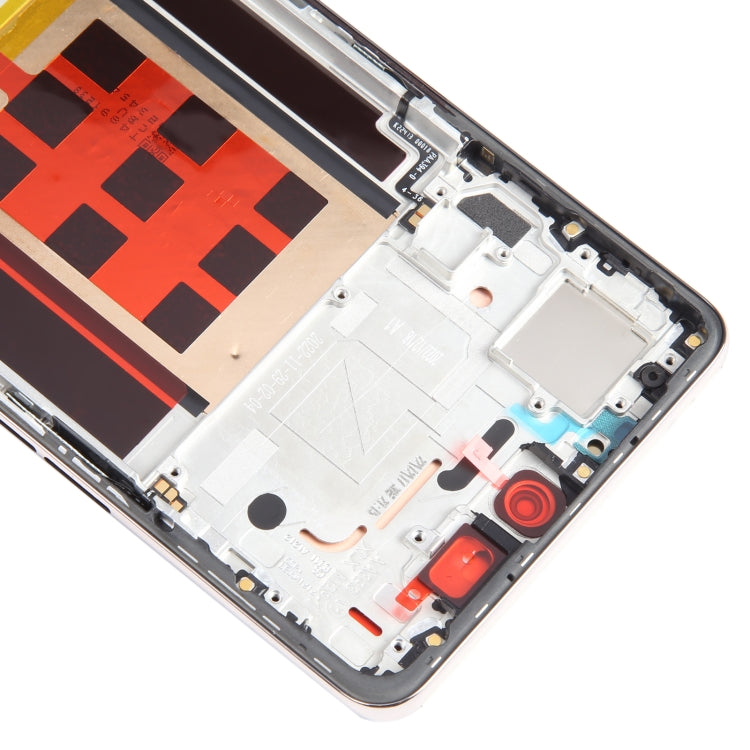 Original LCD Screen For OPPO Reno9 Pro Digitizer Full Assembly with Frame (Gold)