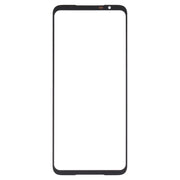 For Asus ROG Phone 5 Pro ZS673KS Front Screen Outer Glass Lens with OCA Optically Clear Adhesive (Black)