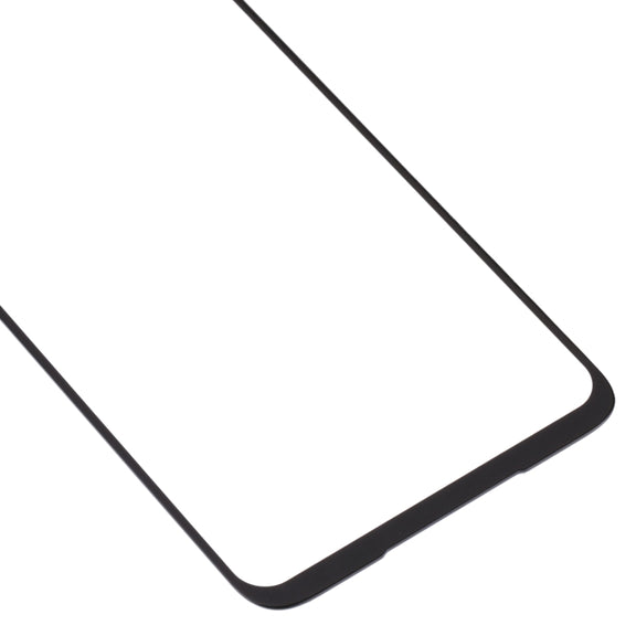 For Asus ROG Phone 5 Pro ZS673KS Front Screen Outer Glass Lens with OCA Optically Clear Adhesive (Black)