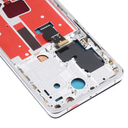 Original LCD Screen For Huawei P40 Pro Digitizer Full Assembly with Frame (Silver)