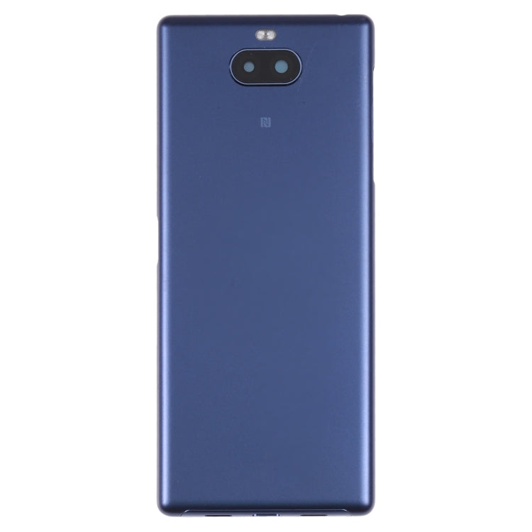 For Sony Xperia 10 Original Battery Back Cover(Blue)
