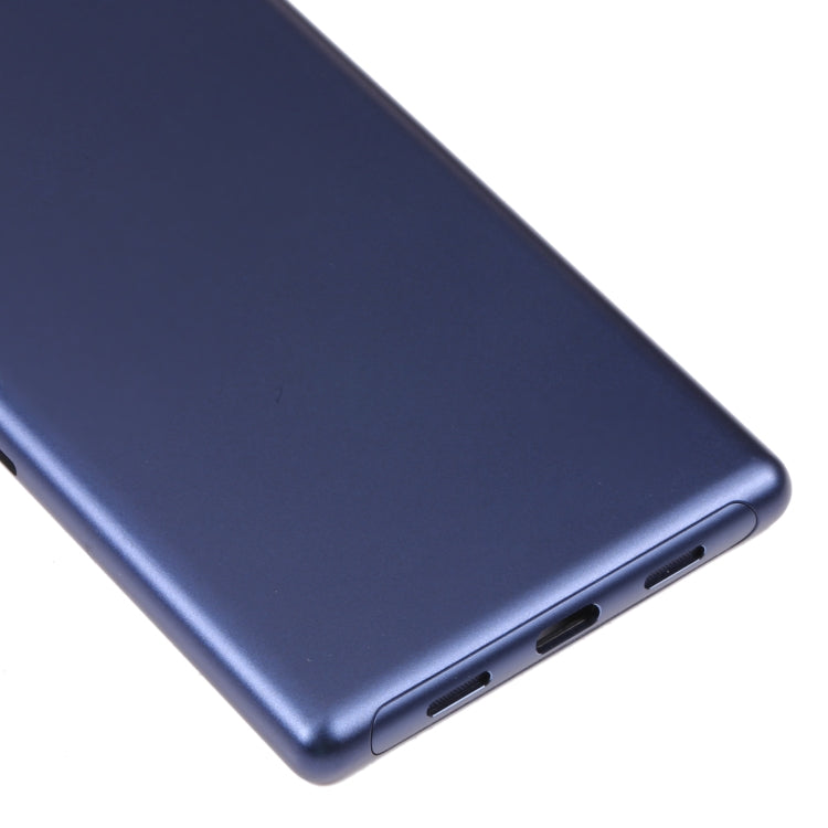 For Sony Xperia 10 Original Battery Back Cover(Blue)
