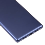 For Sony Xperia 10 Original Battery Back Cover(Blue)