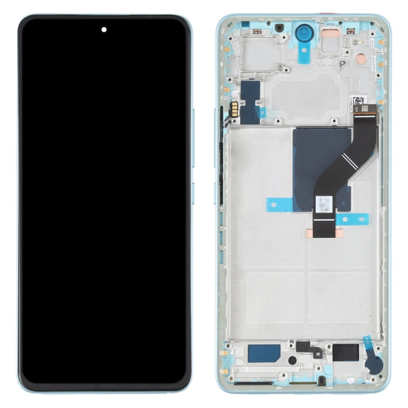 Original LCD Screen For Xiaomi 12 Lite Digitizer Full Assembly with Frame (Green)