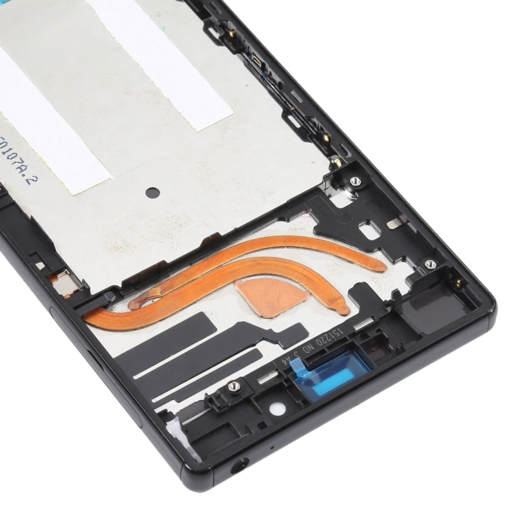 Original LCD Screen For Sony Xperia Z5 Premium E6853 Digitizer Full Assembly with Frame(Black)