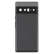 For Google Pixel 6 Pro Battery Back Cover with Middle Frame(Black)