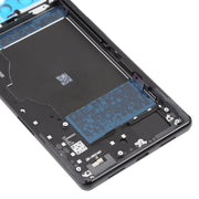 For Google Pixel 6 Pro Battery Back Cover with Middle Frame(Black)
