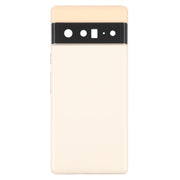 For Google Pixel 6 Pro Battery Back Cover with Middle Frame(Gold)