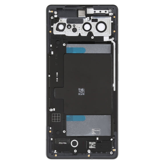 For Google Pixel 6 Battery Back Cover with Middle Frame(White)