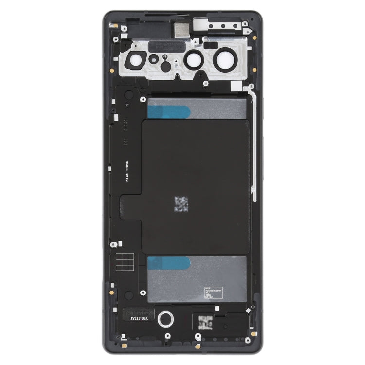 For Google Pixel 6 Battery Back Cover with Middle Frame(White)