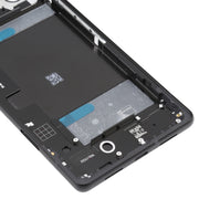 For Google Pixel 6 Battery Back Cover with Middle Frame(White)
