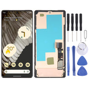 For Google Pixel 7 Pro GV4BC GE2AE Original AMOLED LCD Screen Digitizer Full Assembly with Frame (Black)
