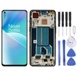 AMOLED LCD Screen for OnePlus Nord 2T CPH2399 CPH2401 Digitizer Full Assembly with Frame (Black) - free shipping - PMC TechLife - Order now!