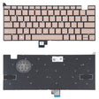 US Version Keyboard without Power Button for Microsoft Surface Laptop Go 1934(Gold) - Replacement Keyboards by PMC TechLife | Online Shopping South Africa | PMC TechLife
