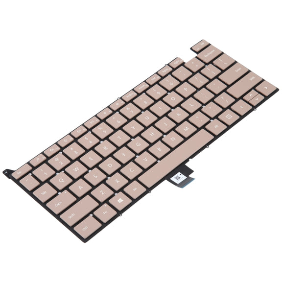 US Version Keyboard without Power Button for Microsoft Surface Laptop Go 1934(Gold)