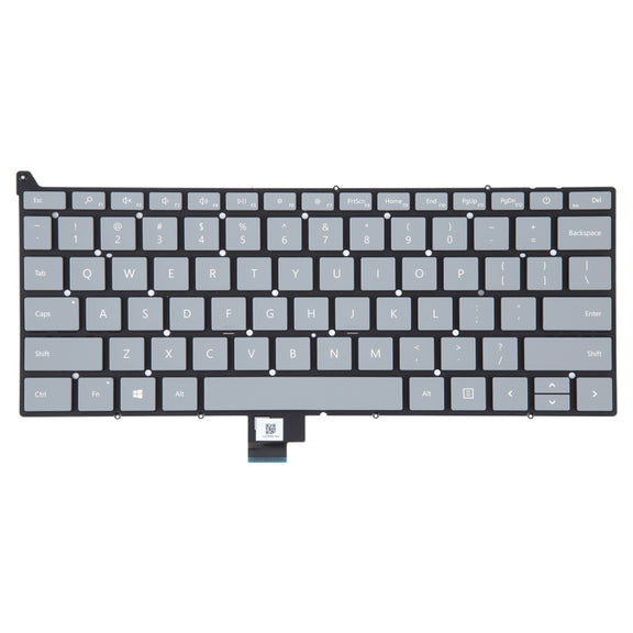 US Version Keyboard with Power Button for Microsoft Surface Laptop Go 1934(Grey)