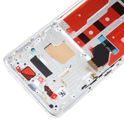 Original LCD Screen For Honor Magic4 Digitizer Full Assembly with Frame(Silver)