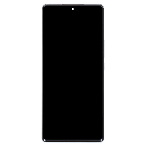 Original LCD Screen For Honor 70 Digitizer Full Assembly with Frame(Blue)