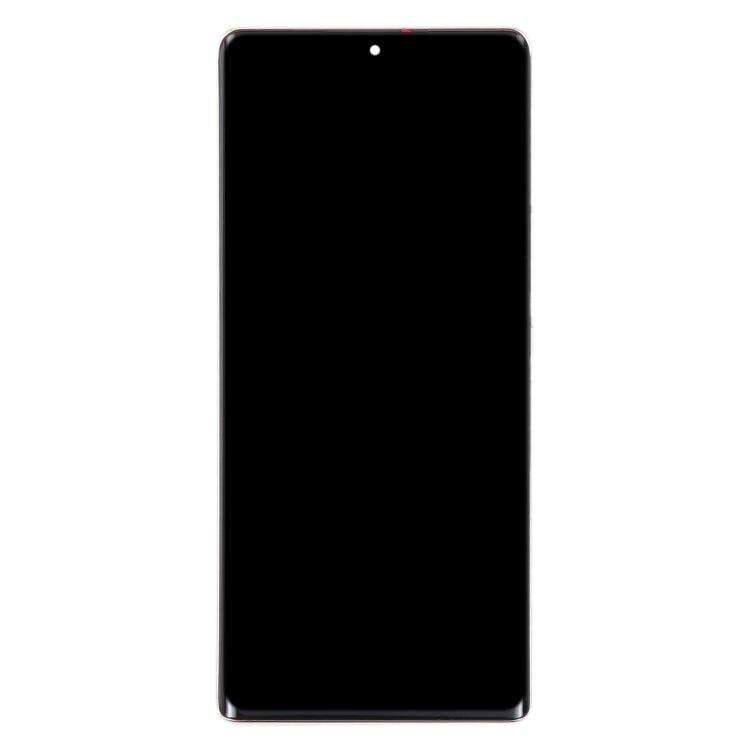 Original LCD Screen For Honor 60 Digitizer Full Assembly with Frame(Gold)