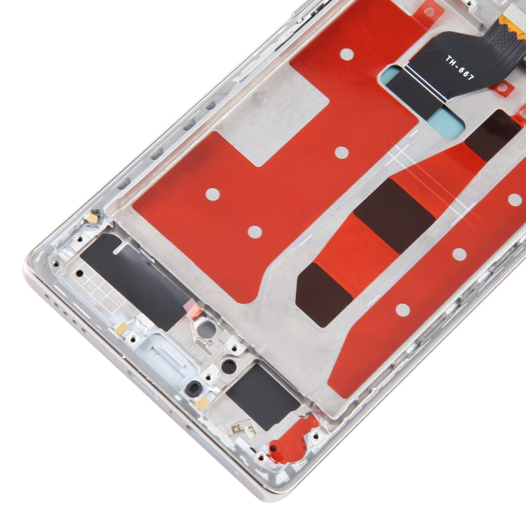 Original LCD Screen For Honor 60 Digitizer Full Assembly with Frame(Gold)