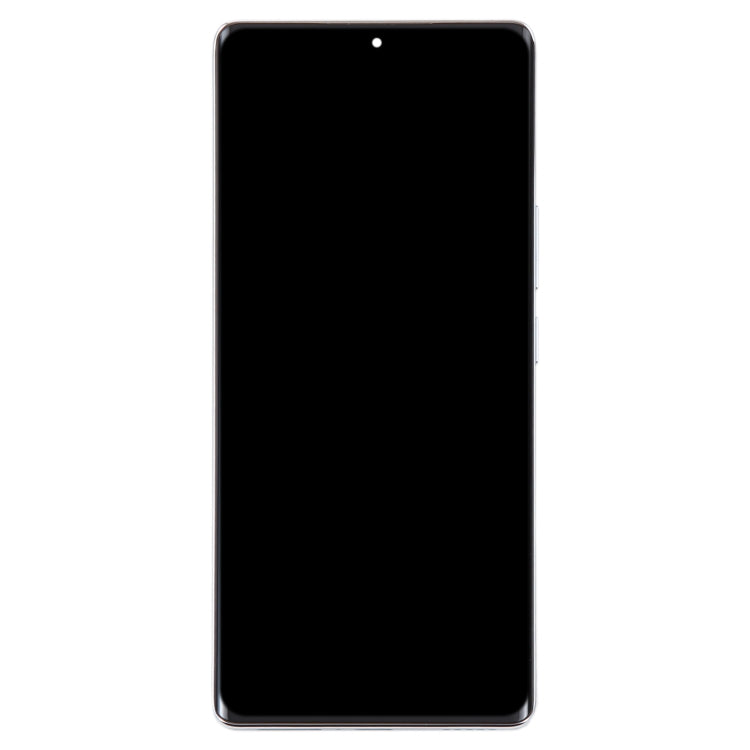Original LCD Screen For Honor 80 Digitizer Full Assembly with Frame(Silver)