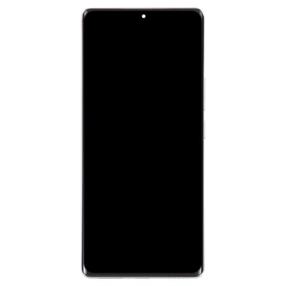 Original LCD Screen For Honor 80 Digitizer Full Assembly with Frame(Silver)