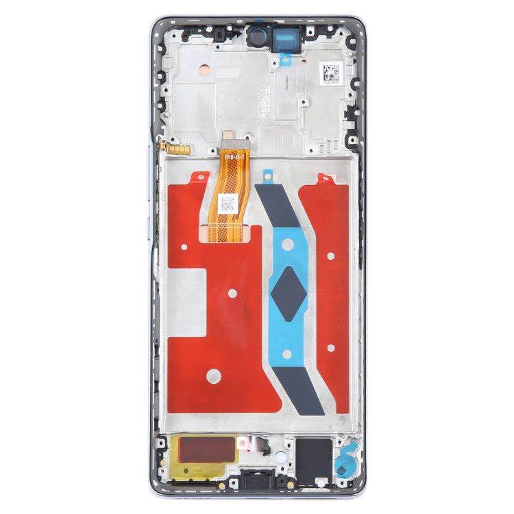 Original LCD Screen For Honor X40 Digitizer Full Assembly with Frame(Blue)
