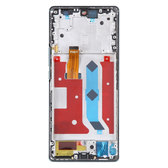 Original LCD Screen For Honor 60 SE Digitizer Full Assembly with Frame(Green)