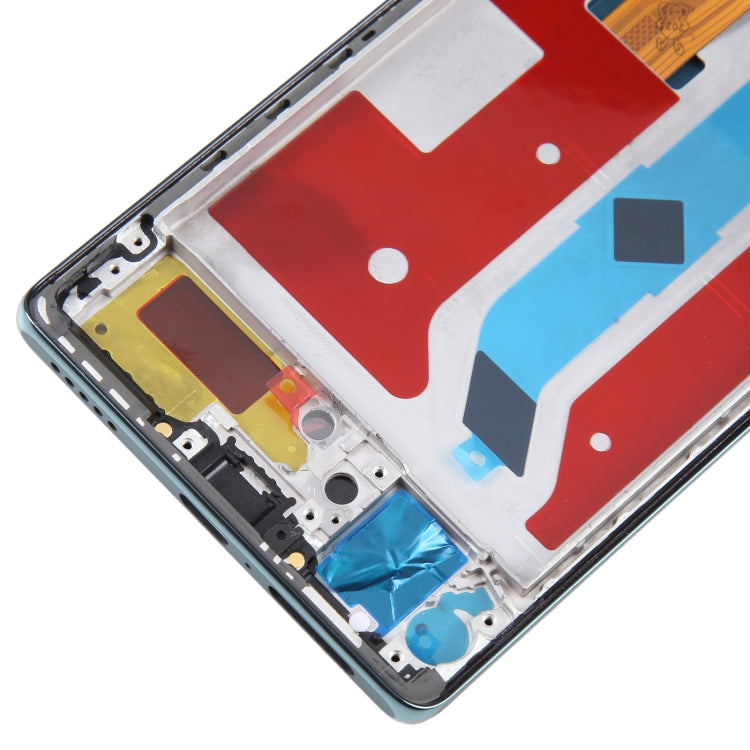 Original LCD Screen For Honor 60 SE Digitizer Full Assembly with Frame(Green)