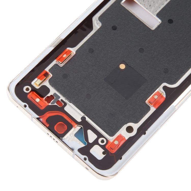 For Honor Magic4 Original Front Housing LCD Frame Bezel Plate(Gold)