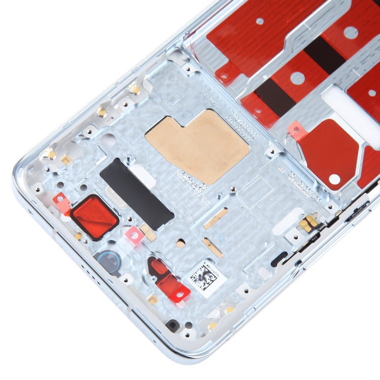 For Honor Magic4 Original Front Housing LCD Frame Bezel Plate(Blue)