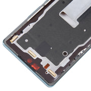 For Honor 60 Original Front Housing LCD Frame Bezel Plate(Green)