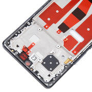 For Honor 80 Original Front Housing LCD Frame Bezel Plate(Black)