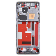 For Huawei P50 Pro Original Front Housing LCD Frame Bezel Plate(Black)